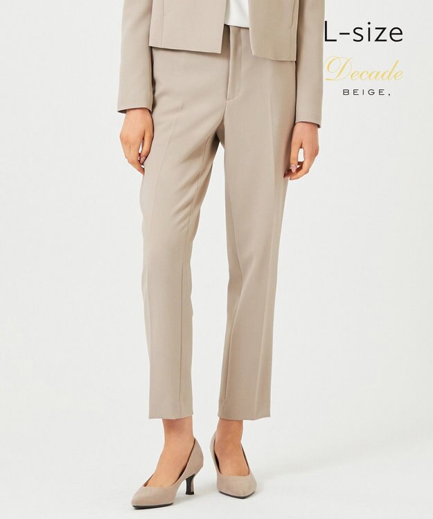 BEIGE， 【L-size】SOPHIA / テーパードパンツ Taupe
