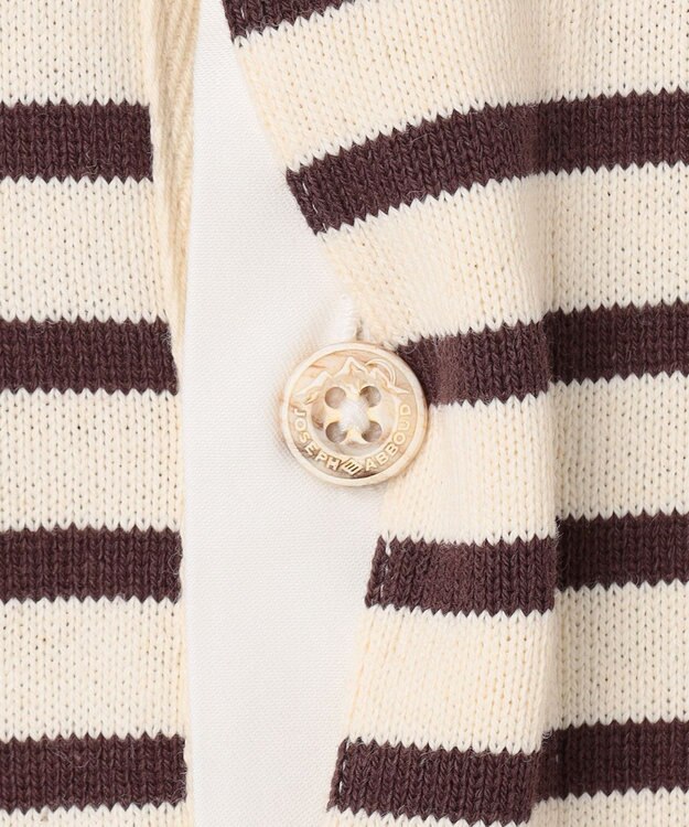 JOSEPH ABBOUD MOUNTAIN 【テーム・ヤルヴィモチーフ】ラガーシャツ ダークブラウン系1