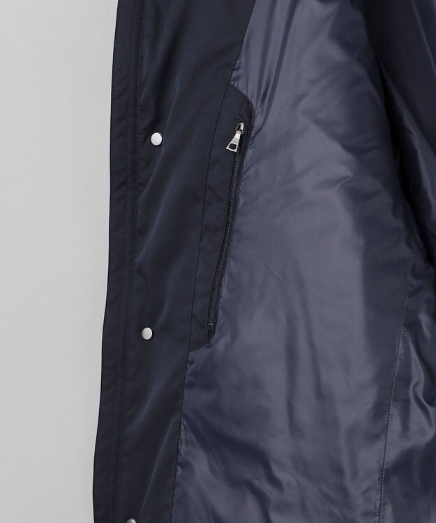 GOTAIRIKU WEB限定【仕事で着られる】ドレスダウンコート_ストレッチツイル_25年新作 ネイビー系