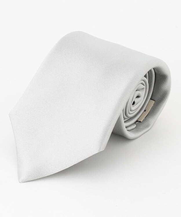 J.PRESS MEN 【FOMARL COLLECTION】無地 フォーマルネクタイ アイボリー系