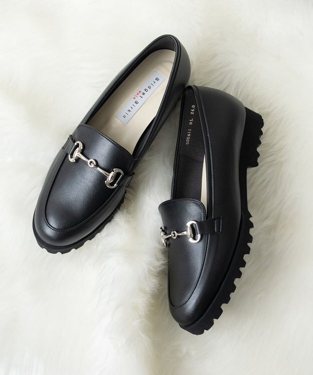 Bridget Birkin ＜3E＞【Bridget Birkin Walk】ビット付きコンフォートローファー ブラック