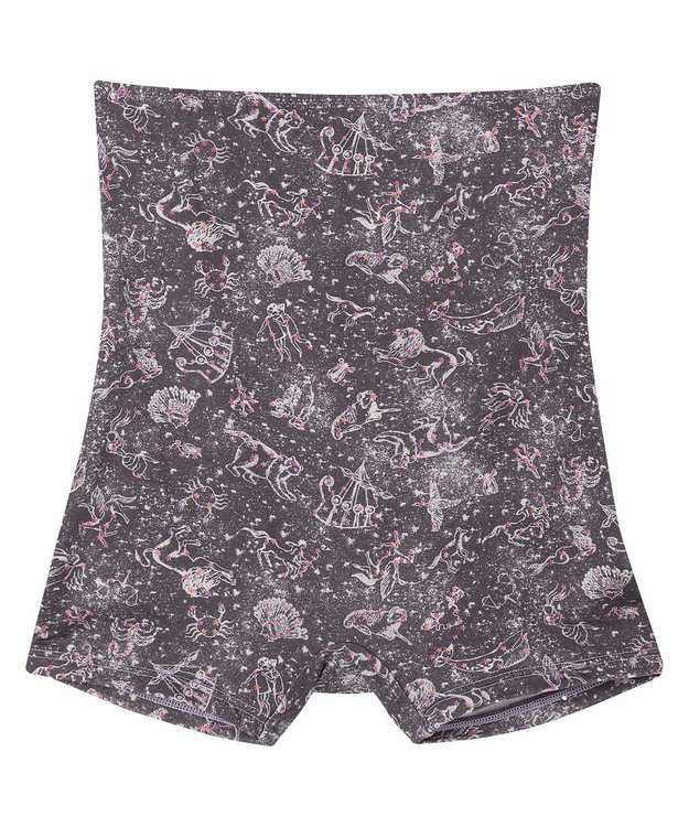 une nana cool MADEWITHLIBERTYFABRICハラマキ付きショーツ ダークグレー