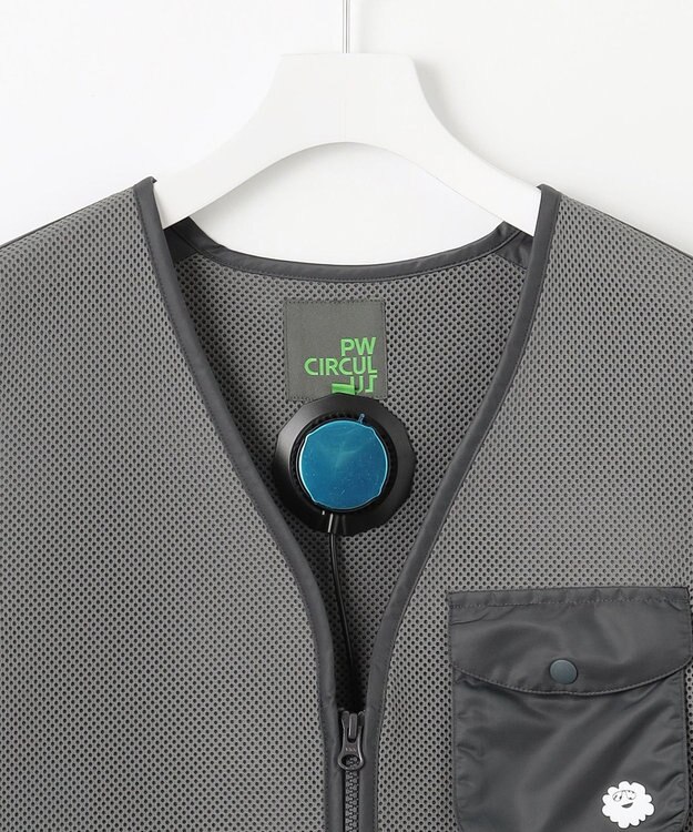 PW CIRCULUS 【UNISEX】ペルチェベスト ゴルフ グレー系