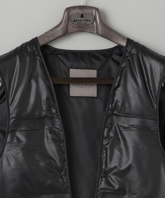 GOTAIRIKU 【GOTAIRIKUコートに取付可能】別売りダウンライナー(24年モデル) ブラック系