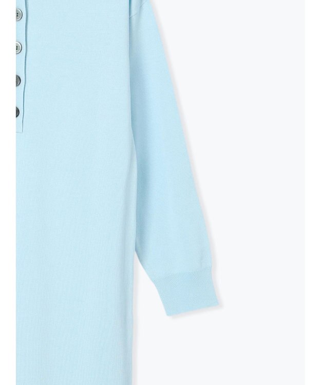 Te chichi ニットポロワンピース《2025Autumn catalog vol.2 item》 ブルー