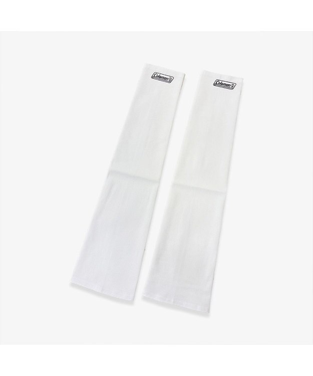 林八百吉商店 Coleman  冷感アームカバー ホワイト