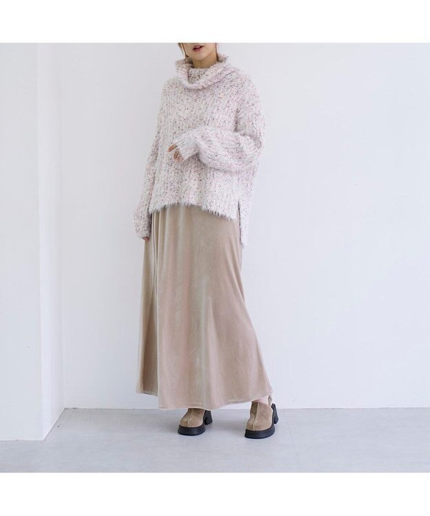 MODE ET JACOMO <noyau>センターライン厚底サボサンダル キャメル