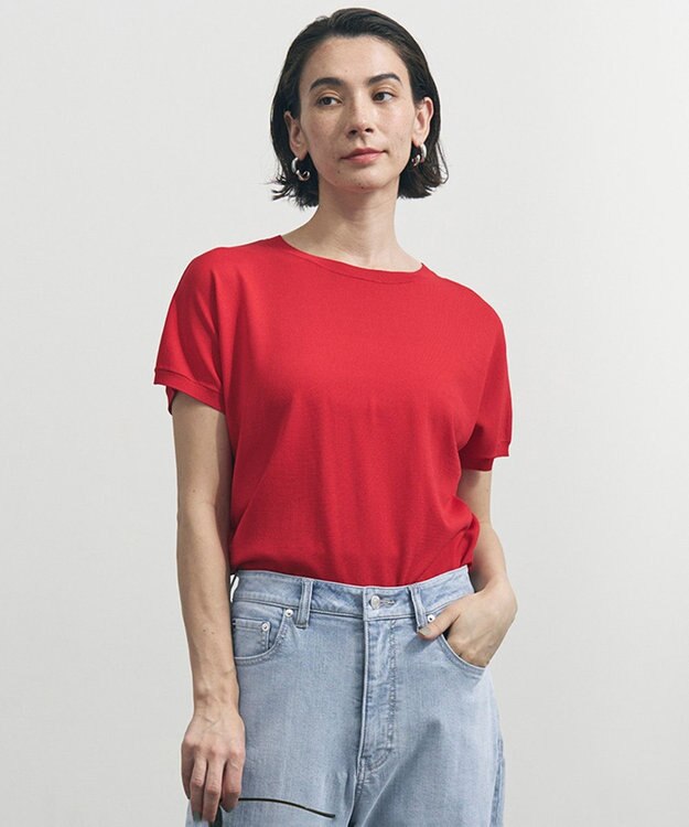 UNFILO L 【新色追加】スゴ機能美ニット コンパクト [NEW]スカーレット