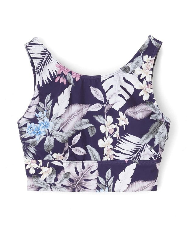 San-ai Resort（三愛水着楽園） 【水陸両用】　プリントブラトップ　M・L　【Reir（レイール）】 ネイビー