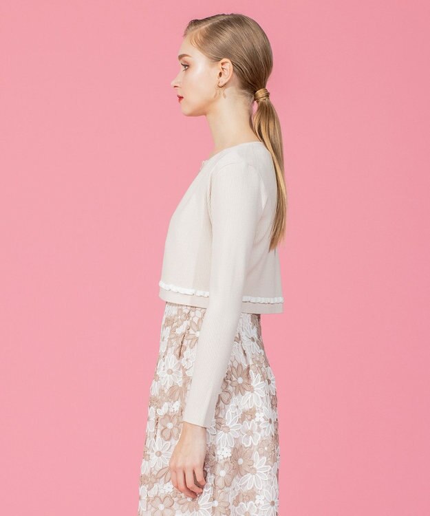 TOCCA 【洗える！】ETERNAL KNIT カーディガン ベージュ系