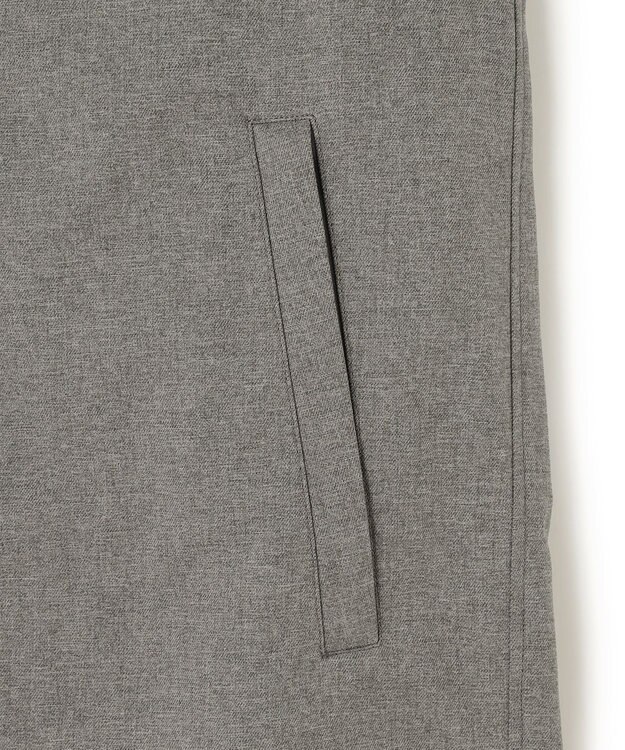 J.PRESS YORK STREET 【UNISEX】ウールライク トラックジャケット ライトグレー系