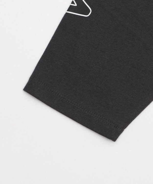 WEGO 【ユニセックス着用ITEM/MLサイズ展開】スリーブロゴグラフィックラグランT（LS） スミクロ