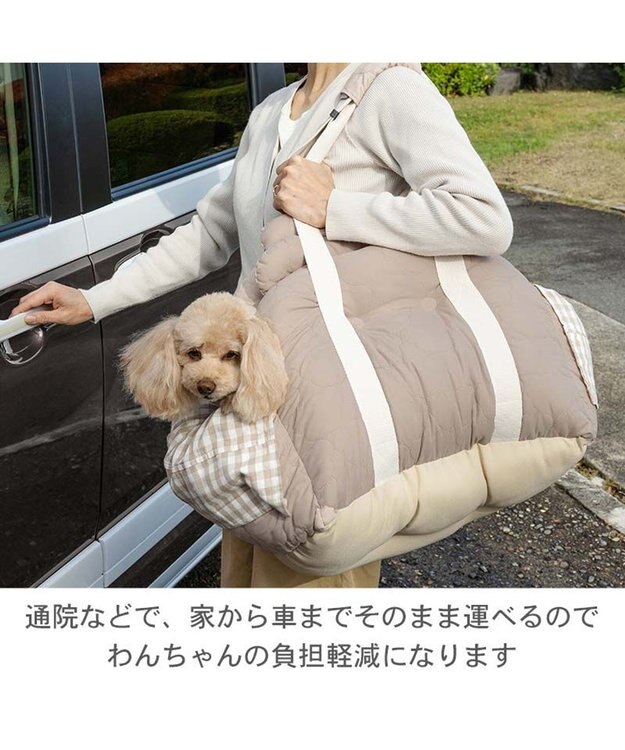 PET PARADISE ペットパラダイス くまちゃん ドライブキャリー ベージュ