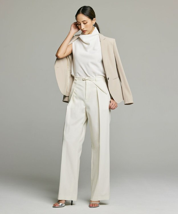 BEIGE， REINE / ブラウス White×White