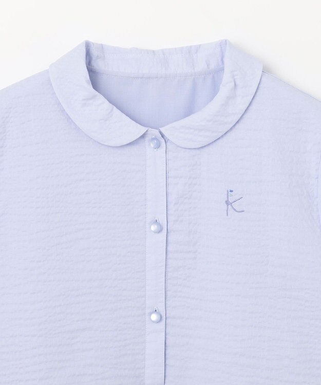 組曲 KIDS 【110-140㎝】ミラクルウェーブチュニック ワンピース アイリス系