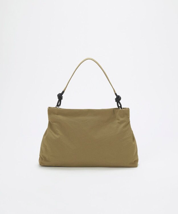 TOPKAPI 【TREASURE TOPKAPI】リンクルナイロン ノット ワンハンドル ショルダーバッグ カーキ