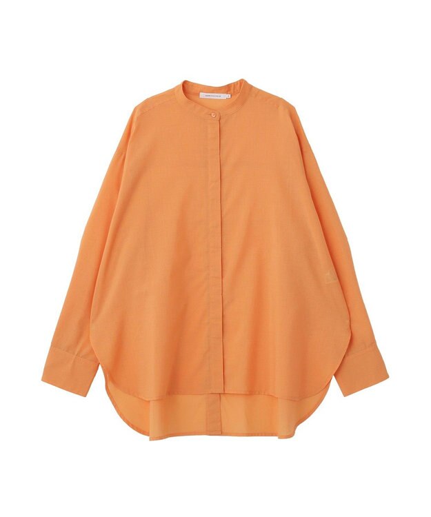 AMERICAN HOLIC リネンライクバンドカラーシャツ Orange