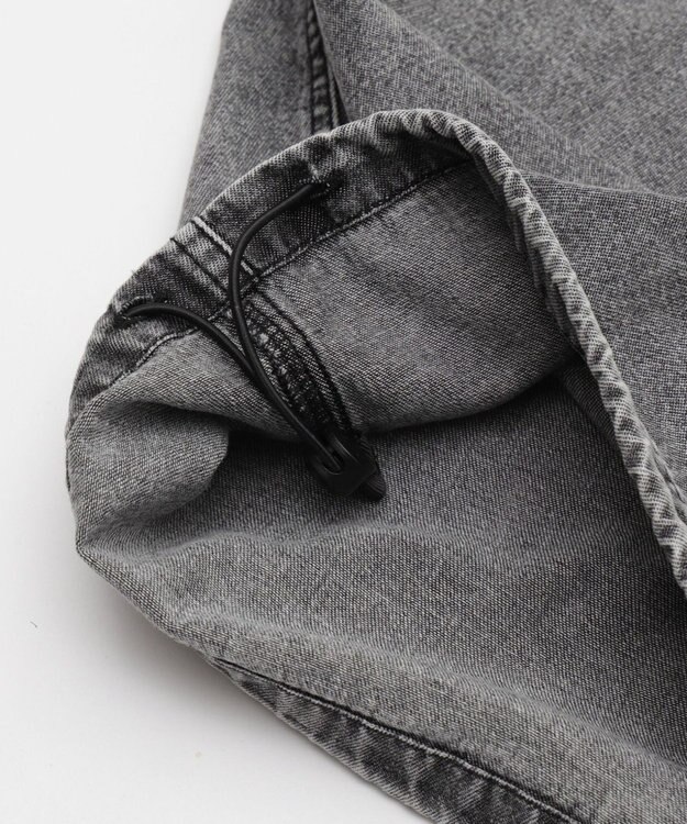 WEGO 【ユニセックス着用ITEM】デニムシャツジャケット デニムブラック