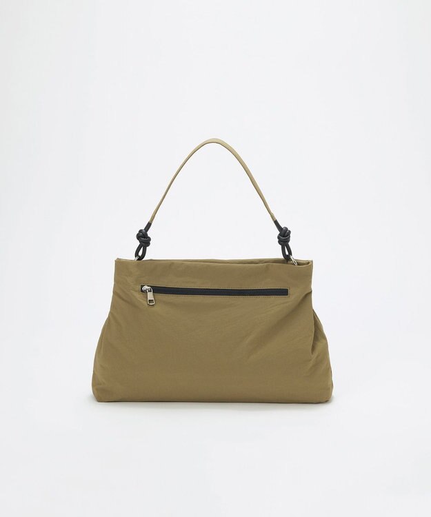 TOPKAPI 【TREASURE TOPKAPI】リンクルナイロン ノット ワンハンドル ショルダーバッグ カーキ