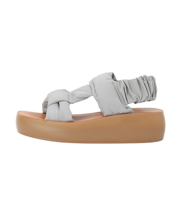 Green Parks ・ｒｉｃｈ　ｂｌｕｅ　ストラップサンダル Gray