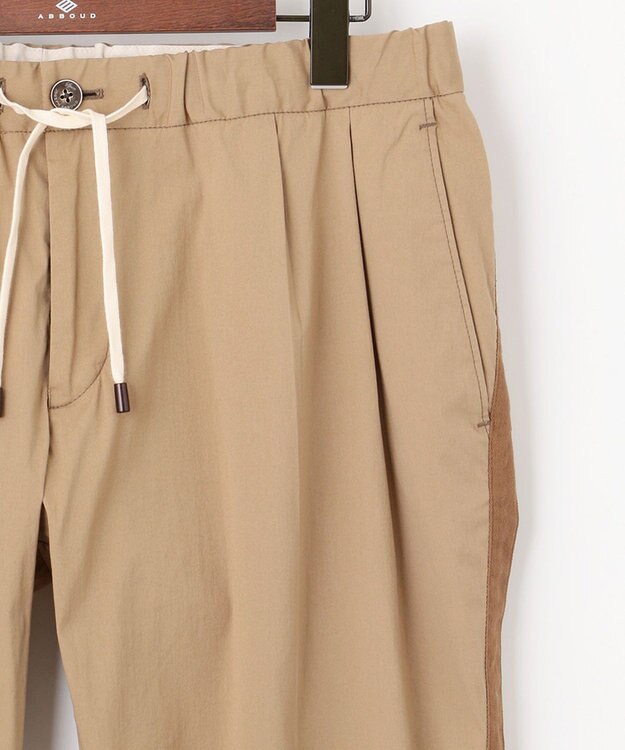 JOSEPH ABBOUD MOUNTAIN 【SPACE／UNISEX】ECO撥水 オーガニックハイパワーストレッチパンツ ベージュ系