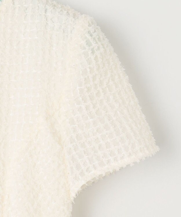 TOCCA 【洗える】CHANTILLY PUFF ドレス アイボリー系