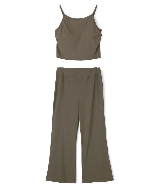 San-ai Resort（三愛水着楽園） 【UPF50＋】ロングパンツ3点セット　9M・11L　【San-ai Resort（サンアイリゾート）】 カーキ