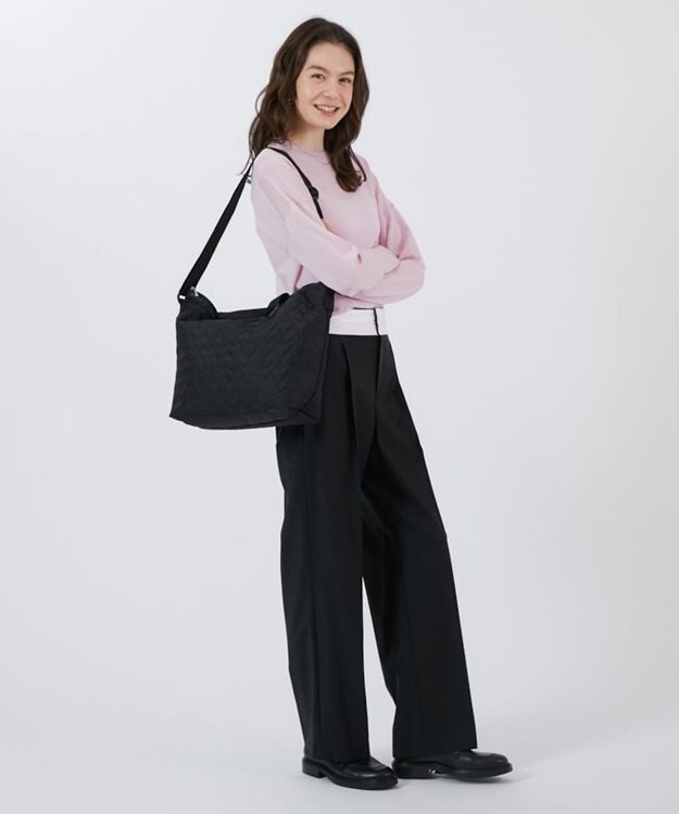 ■LeSportsac■DELUXE EASY CARRY TOTEブラックハートデボス DELUXE EASY CARRY TOTE/ブラックハートデボス / LeSportsac