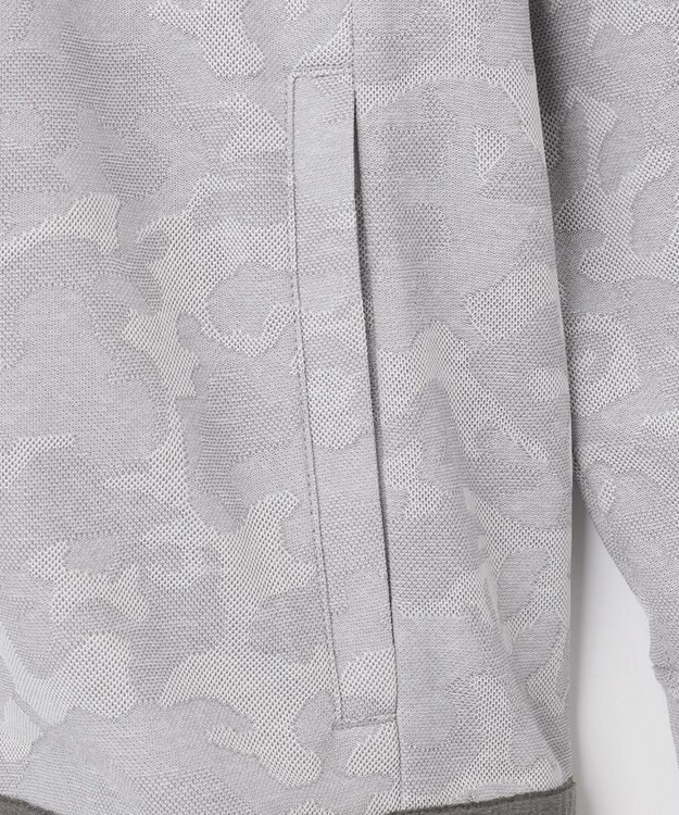 JOSEPH ABBOUD MOUNTAIN 【UNISEX】クールスキンガードカモ パーカー ライトグレー系7