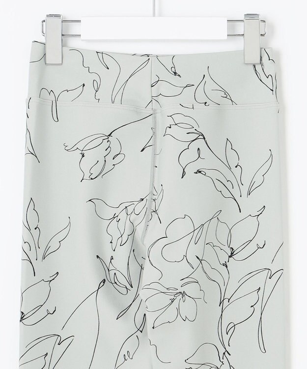 ONWARD CROSSET SELECT 【SEESET】ラインフラワーレギンス GREEN