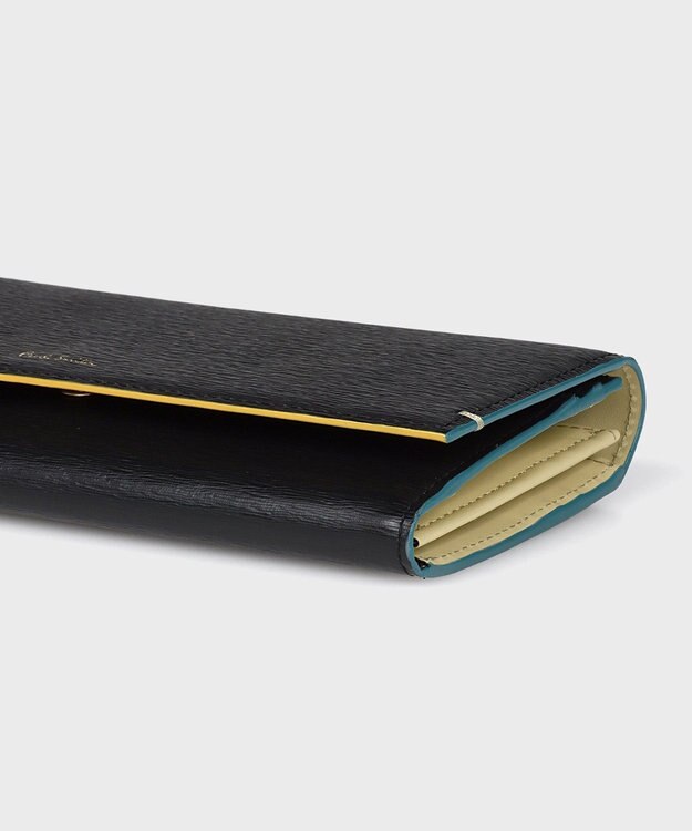 Paul Smith カラードエッジ 長財布 ブラック