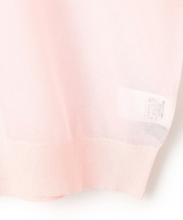 UNFILO ラメシアー ニット ピンク