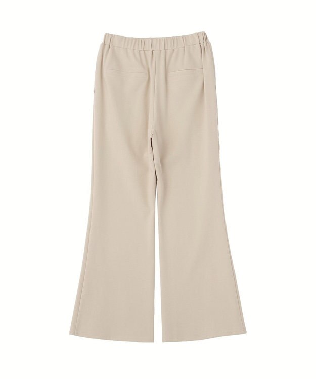 Green Parks カットフレアパンツ Ecru