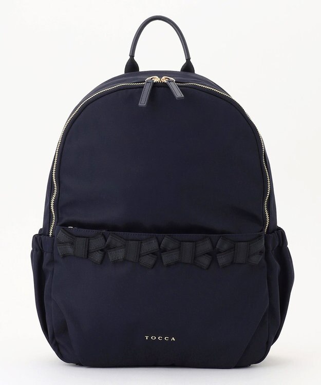 TOCCA 【A4サイズ対応・撥水】OCTUPLE BACKPACK バックパック ネイビー系