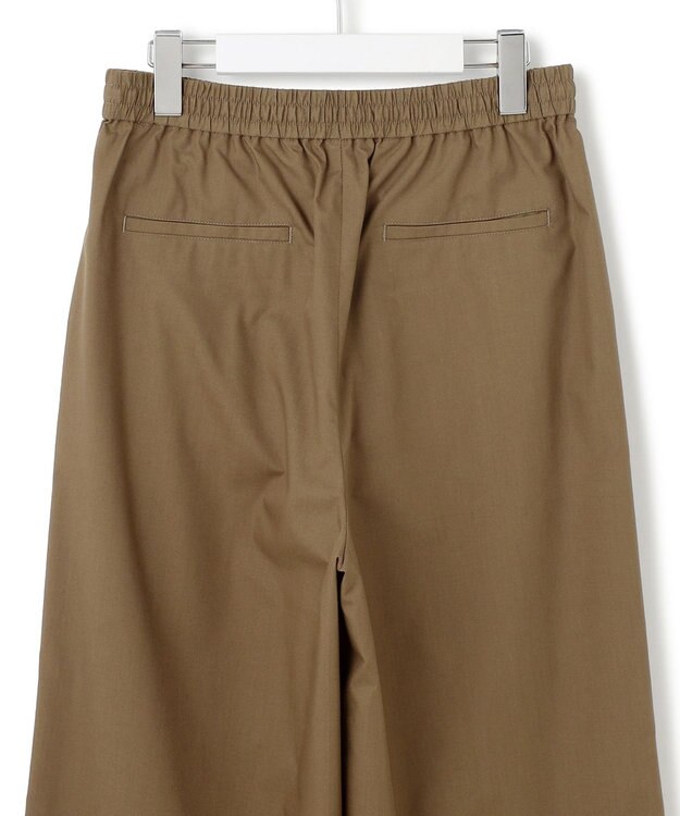 23区 L 【SLOW/一部店舗限定】ライトタンブラータフタ ワイド パンツ カーキ系