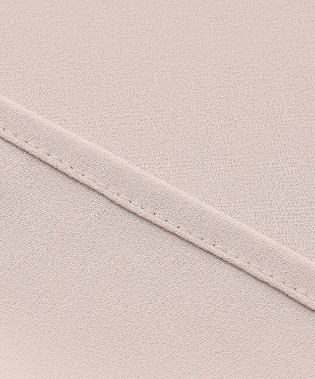 ANY SIS S 【洗える】パール調ボウタイ ブラウス ローズグレー