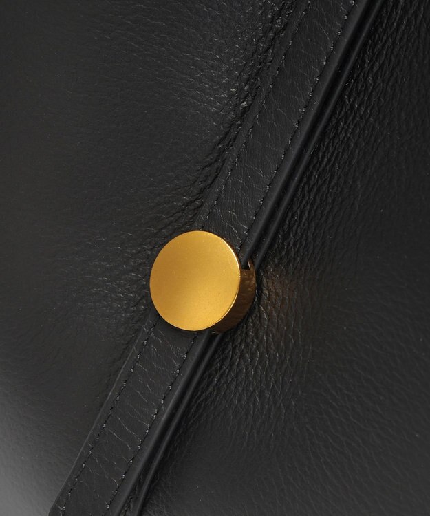 style code ［RICKERS/リッカーズ］ナチュラルレザーアオリハンドバッグ ブラック