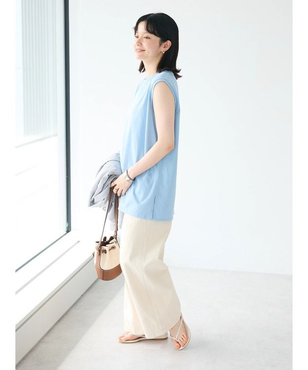 CRAFT STANDARD BOUTIQUE ＧＥＮＩＡＬ　プリントタンクトップ Black