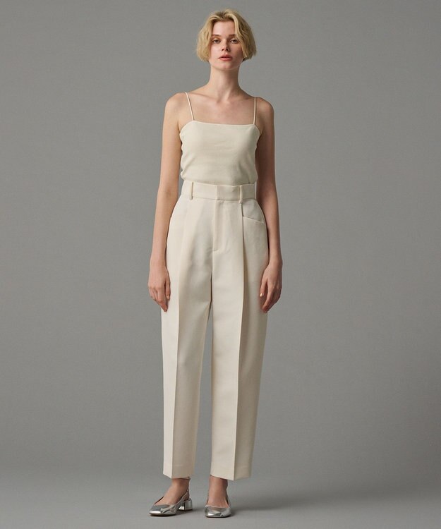 uncrave 【吸水速乾・洗濯機洗い可】エコドライチノ カーブパンツ（uncrave STANDARD） エクリュ