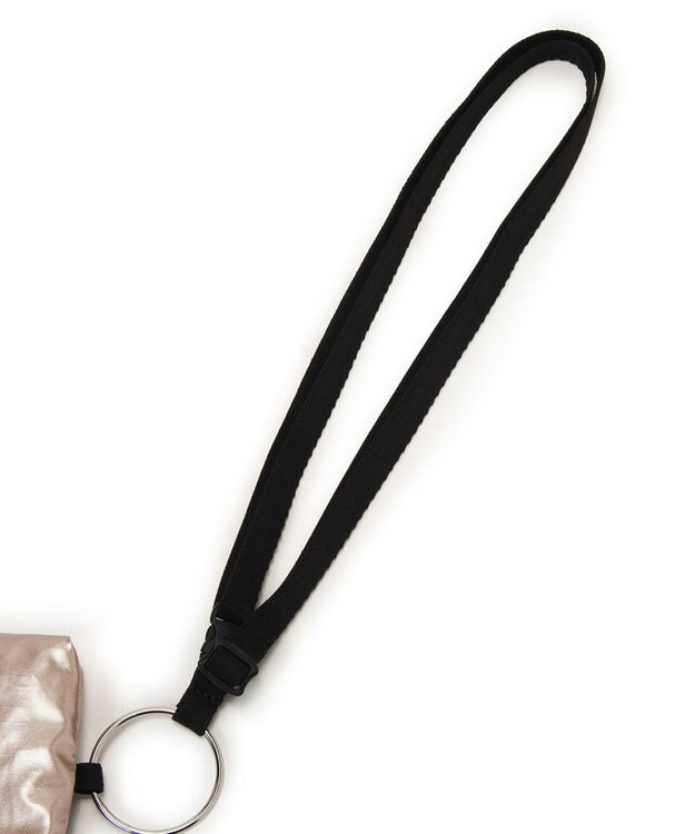 LeSportsac MULTI POUCH WRISTLET/ブラック/ローズゴールドシャイン/ピンク ブラック/ローズゴールドシャイン/ピンク