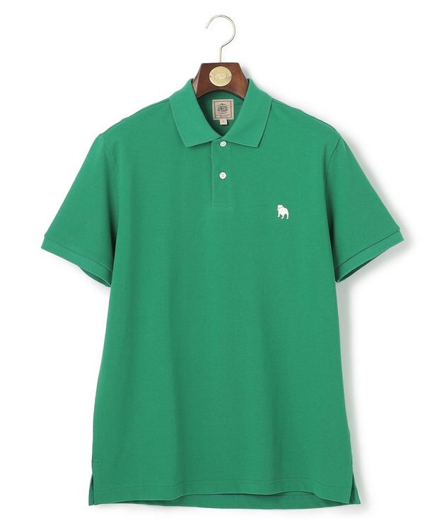 J.PRESS MEN 【大人気】アメリカンコットンンバックブル ポロシャツ グリーン系