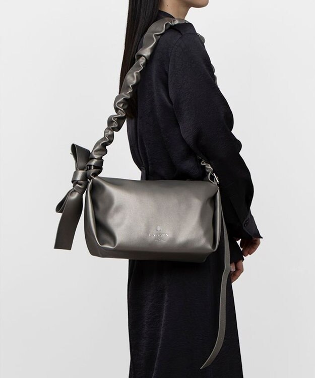 LANVIN en Bleu フリディティ 2wayショルダーバッグ ブロンズ