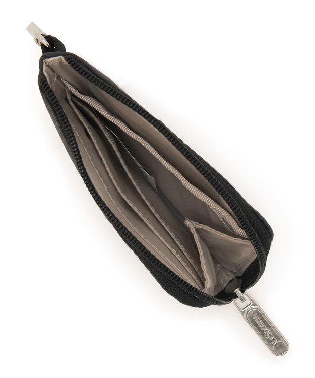 LeSportsac MULTI POUCH WRISTLET/ブラック/ローズゴールドシャイン/ピンク ブラック/ローズゴールドシャイン/ピンク