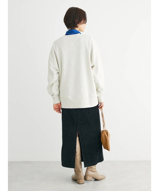 Green Parks 裏起毛ロゴプルオーバー Oatmeal