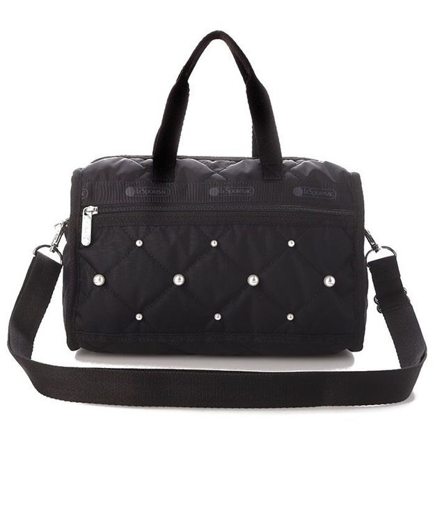 LeSportsac MINI DUFFLE W PEARLS/ブラックパール ブラックパール