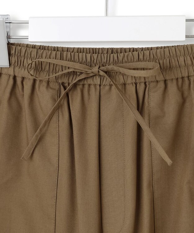 23区 L 【SLOW/一部店舗限定】ライトタンブラータフタ ワイド パンツ カーキ系