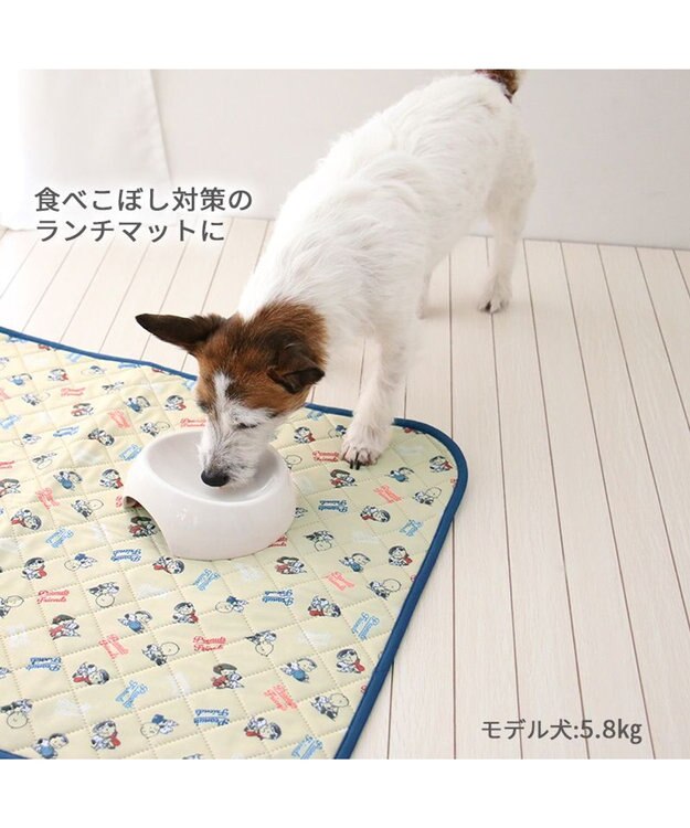 PET PARADISE スヌーピー makokoro 吸水マルチマット ネイビー