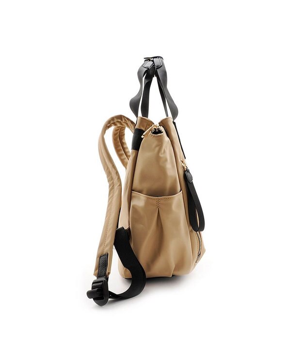 MioFIRANO はっ水軽量ナイロン2WAYリュック　FIRANO フィラノ BEIGE