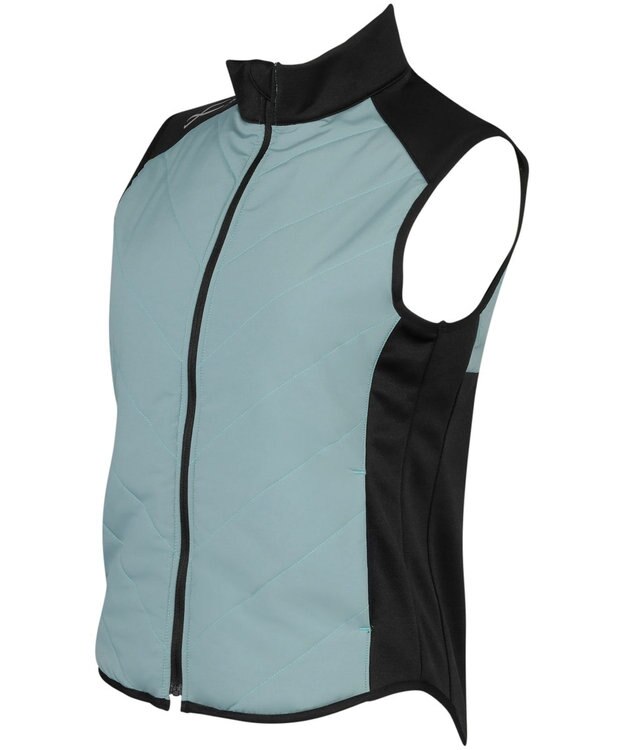 CW-X 【WOMEN】 CW-X レディース ベストジャケット 中綿(前身・後ろ上半身) 保温(本体) ノースリーブ ハイネック スポーツ DWY609 /ワコール ゴールドベージュ