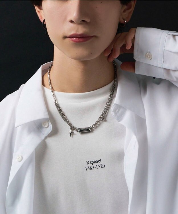 WEGO MモチーフMIXチェーンネックレス 柄3